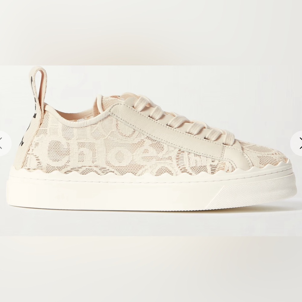 Chloe lace sneakers